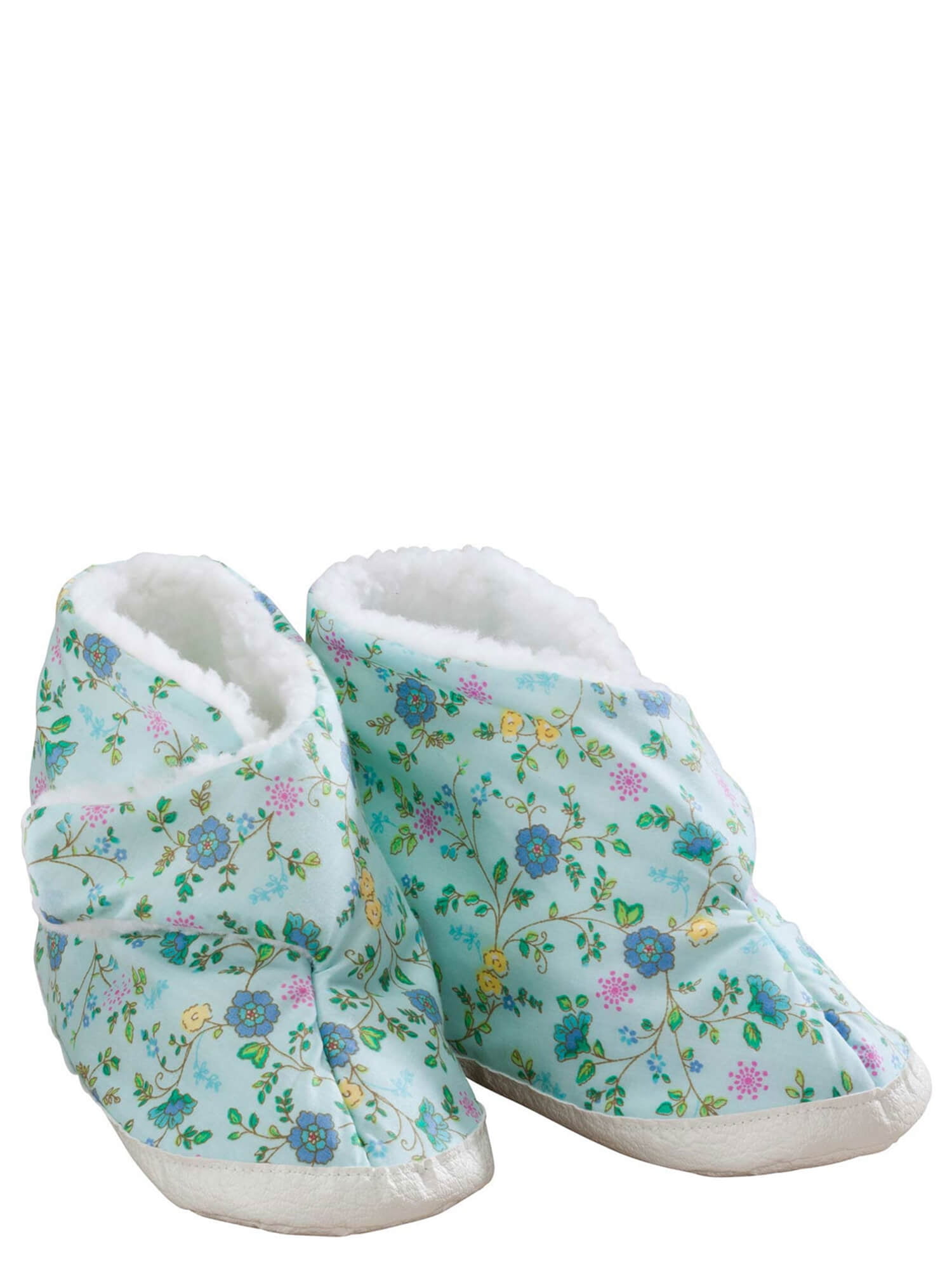 Women’s Edema Poly Sherpa Lined Slippers Ideal for Edema, Diabetic and Swollen Feet, High Toe
