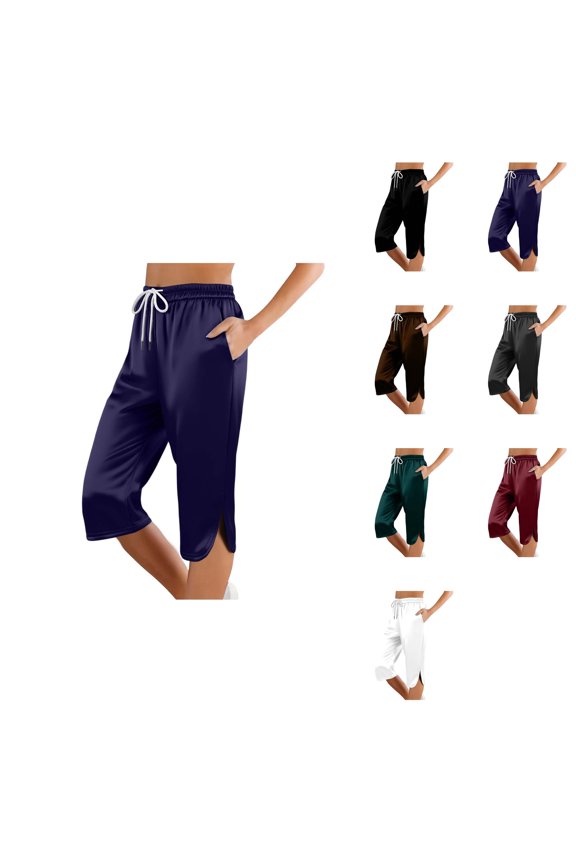 Women's Effortless Mid-Rise Slim Fit Hyper Ultra Stretch Skinny Leg Casual Pants, Flat-Fitting Solid Color Everyday Wear