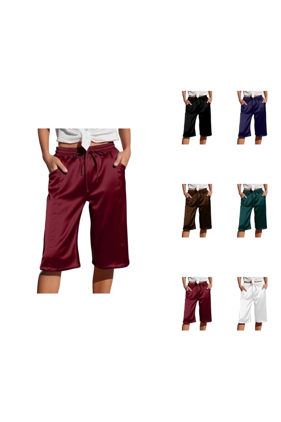 Women's Effortless Mid-Rise Slim Fit Straight Leg Stretch Twill Chino Pant, Solid Color Casual Lightweight Everyday Wear