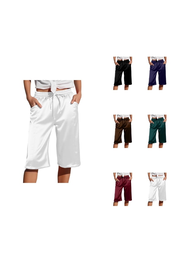 Women's Effortless Mid-Rise Slim Fit Straight Leg Stretch Twill Chino Pant, Solid Color Casual Lightweight Everyday Wear