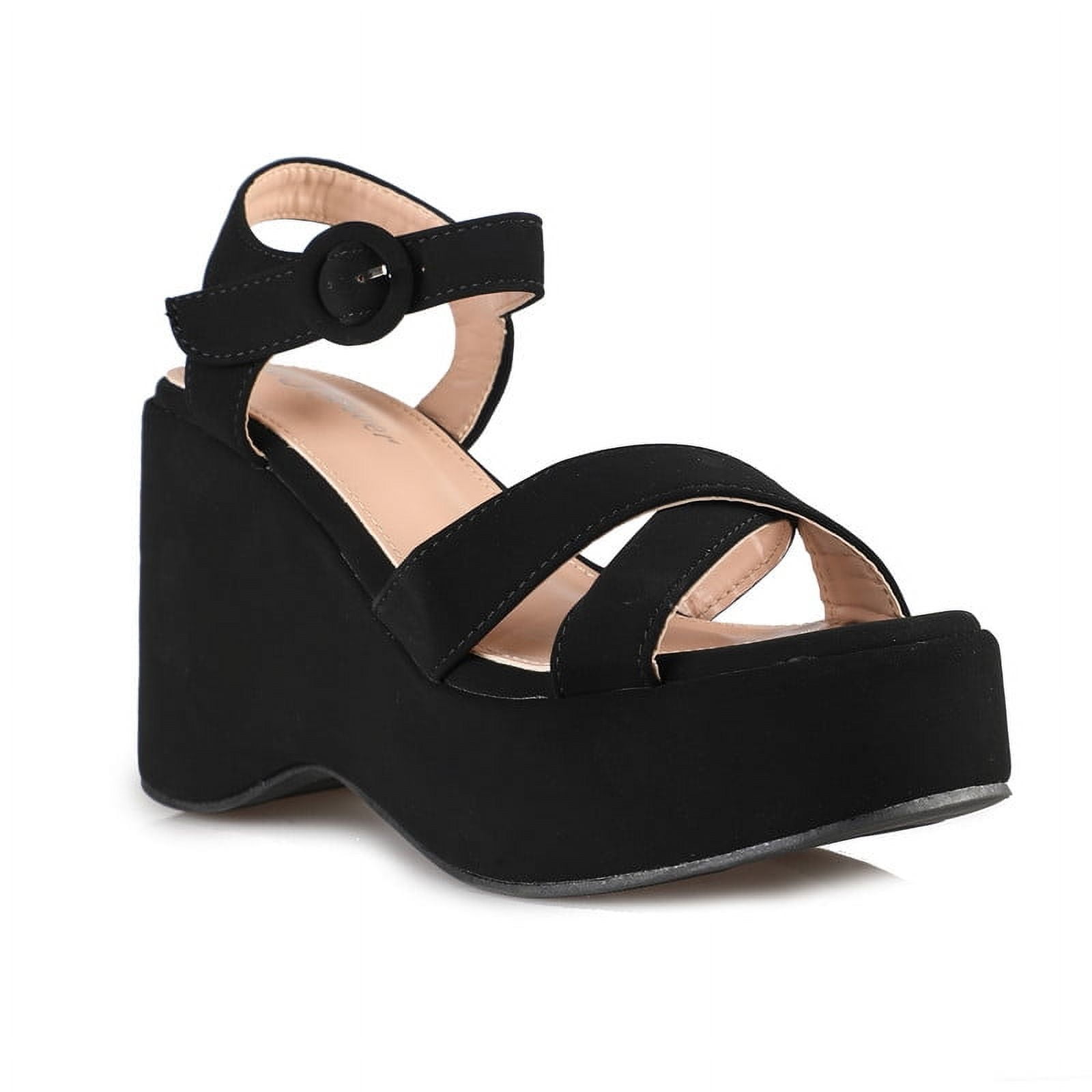 Women's Effortless Platform Wedge Sandals