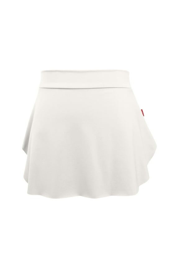 Women's Elastic Pull On Ballet Skirt - Mini Dance Skirt for Skating/Gymnastics, Polyester, S-XXL