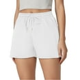 thumbnail image 1 of Women's Elastic Shorts With Drawstring Comfortable Training Shorts With Pockets, 1 of 4