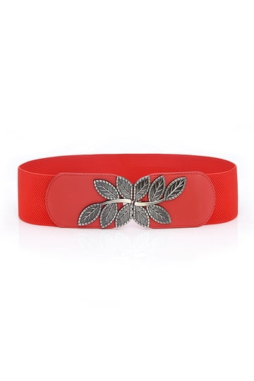 Red Elastic Belts