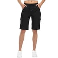 thumbnail image 1 of Women's Elastic Waist Casual Pants with Pockets for Work, Sports, and Daily Wear, 1 of 9