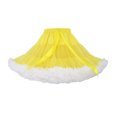 thumbnail image 1 of Women's Elastic Waist Chiffon Petticoat Puffy Tutu Tulle Skirt Princess Ballet Dance Pettiskirts Underskirt, 1 of 3