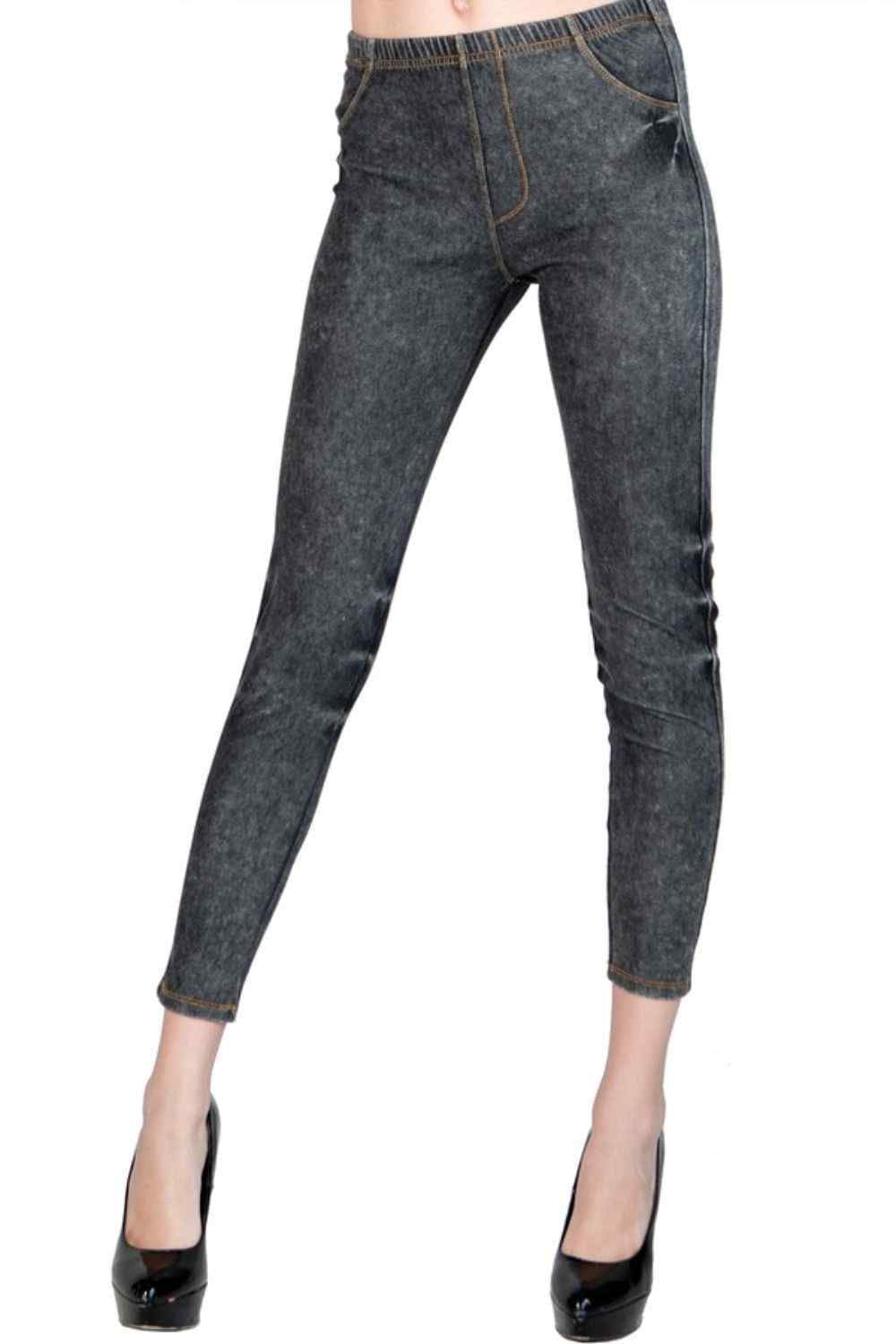 Jeggings with Elasticated Waist