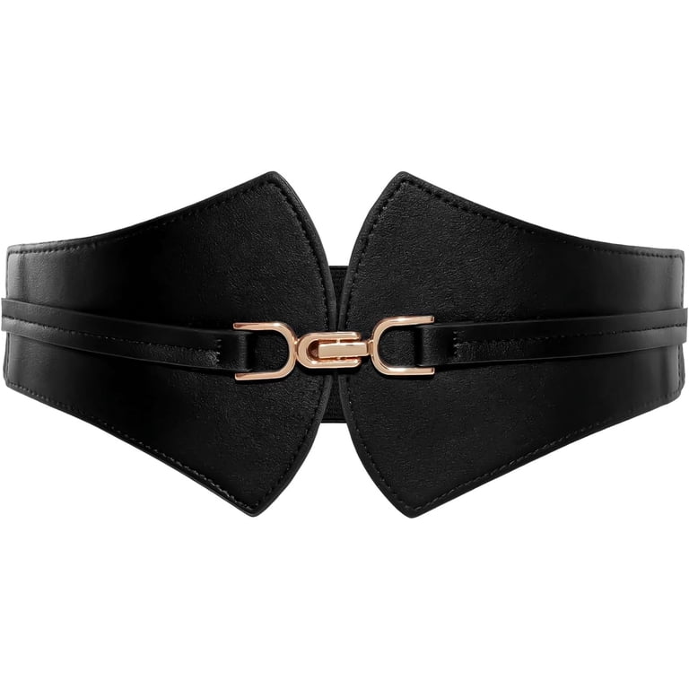 Elastic Wide Stretchy Waist Cinch Belt for Dresses Jeffdad Wide Stretchy Belts for Women, Vintage Elastic Waist  main image 3