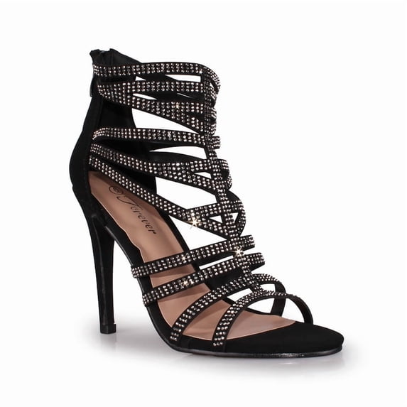 Women’s Elegance Rhinestones Evening Dress Sandals