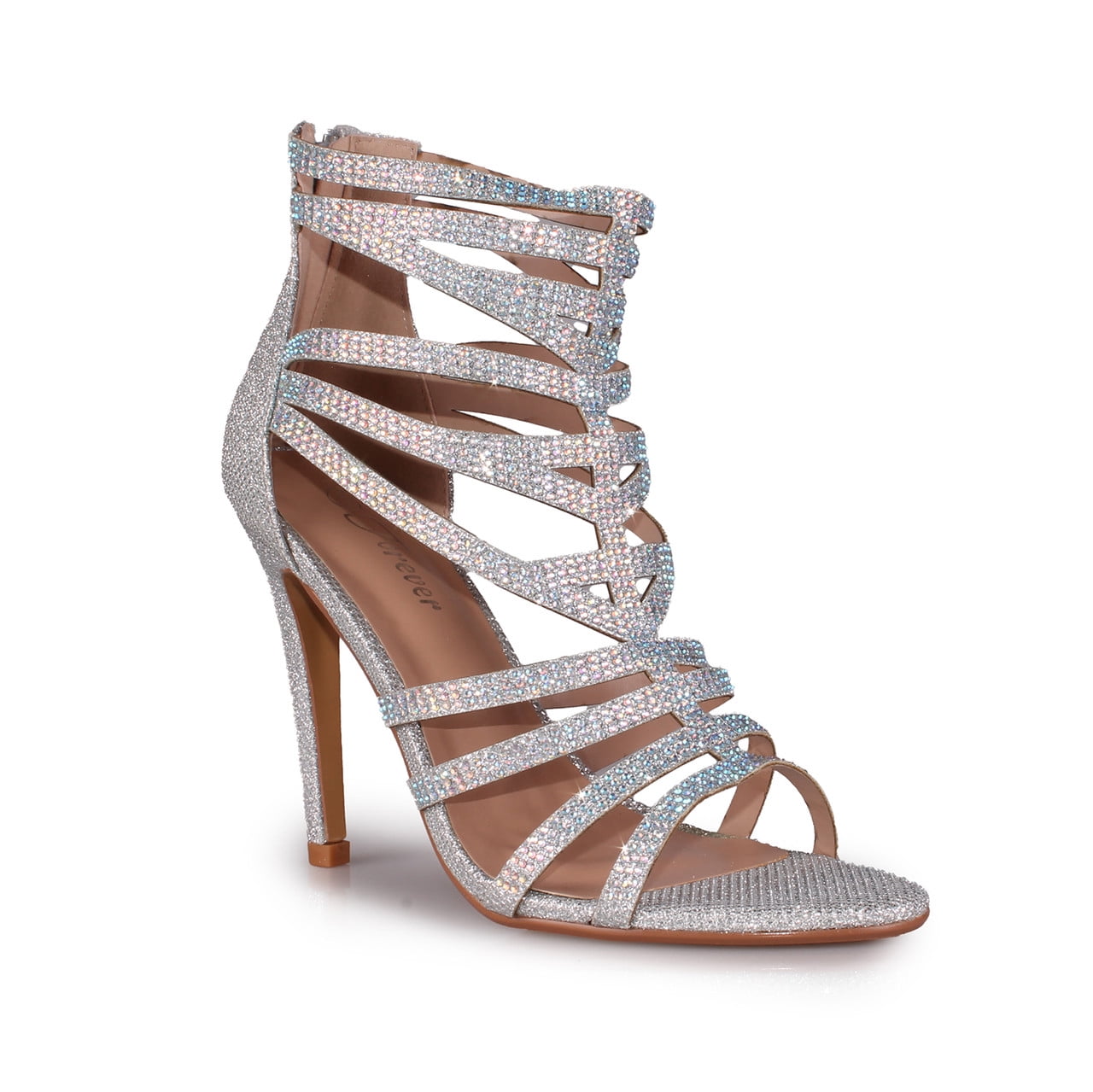 Women’s Elegance Rhinestones Evening Dress Sandals