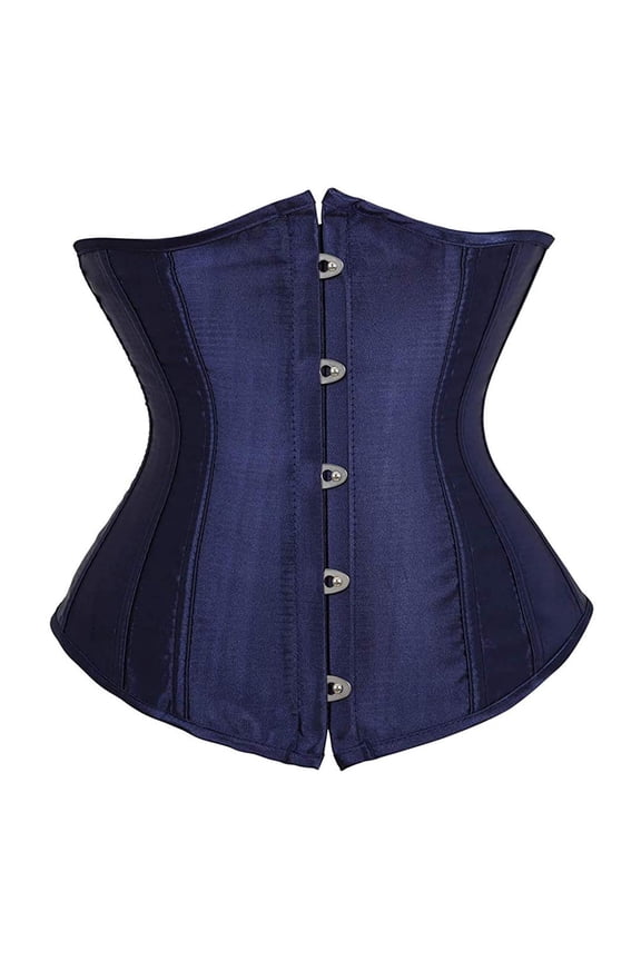 Women‘s Elegant Bodysuit With Waist Cincher For Sculpting And Support,Color:Navy