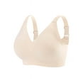 thumbnail image 1 of Women's Elegant Bra, Plus Size Solid Seamless Li19.99+ghtly Padded Full Cover Everday Bralette, 1 of 5
