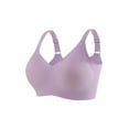 thumbnail image 1 of Women's Elegant Bra, Plus Size Solid Seamless Li19.99+ghtly Padded Full Cover Everday Bralette, 1 of 5
