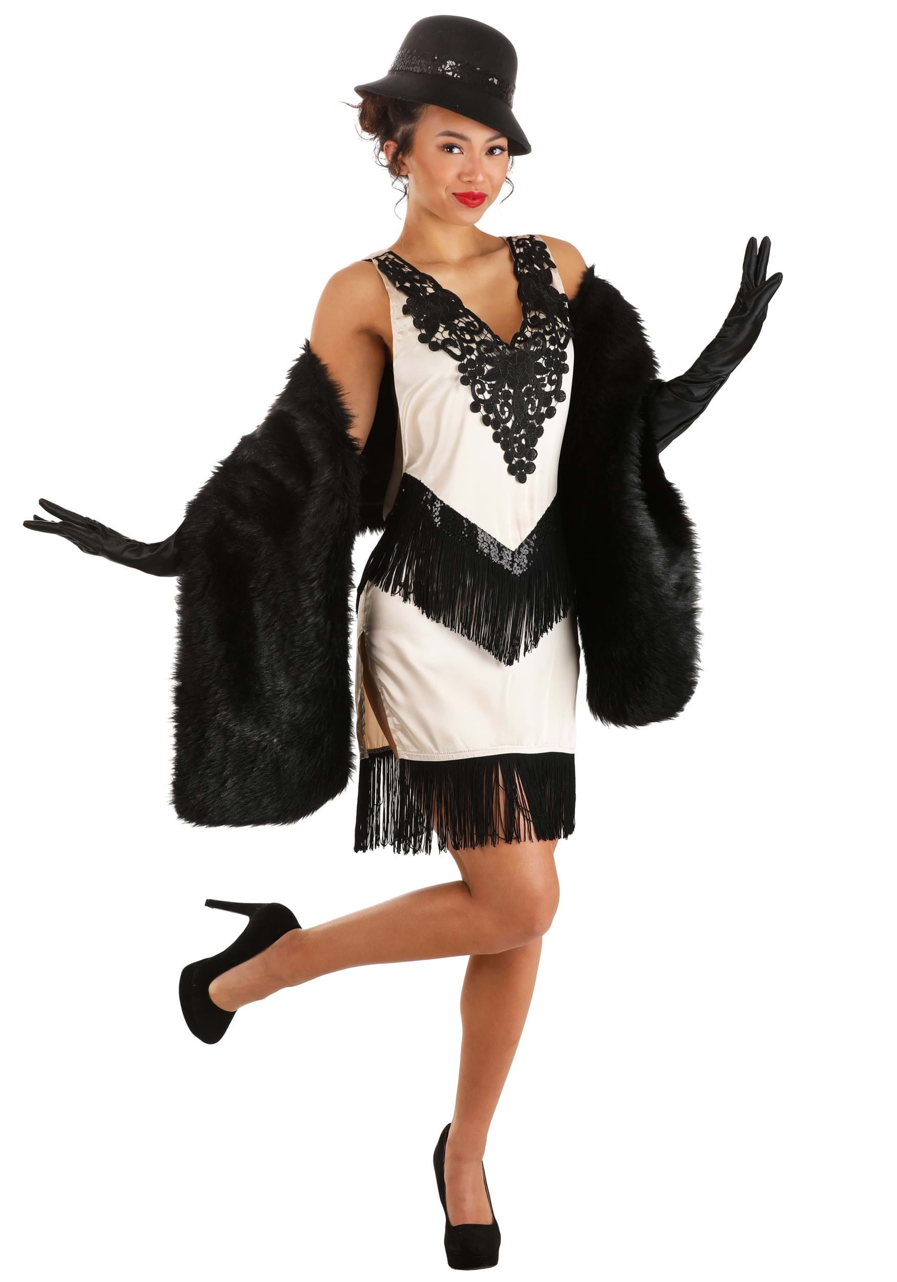 Women's Elegant Flapper Costume - Walmart.com