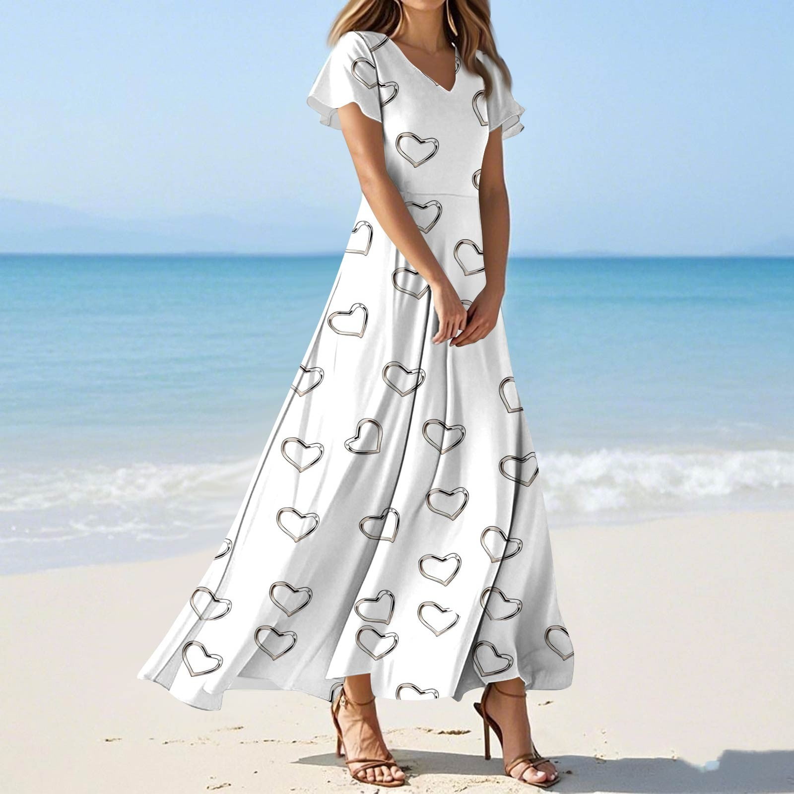 S/W/F - Bright Floral Dress main image 1