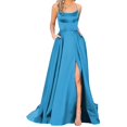 thumbnail image 1 of Women's Elegant Long Evening Dresses with Pockets Cocktail Party Dress Gifts, 1 of 19