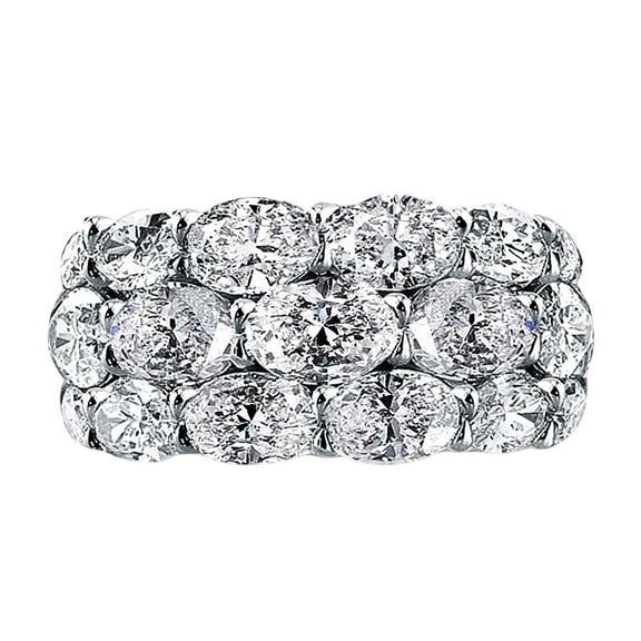 Women's Elegant Moissanite Wedding Band Stackable Promise Ring Durable for Indoor and Outdoor Occasions