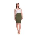 thumbnail image 1 of Women's Elegant Pencil Skirt (Olive, Small), 1 of 1