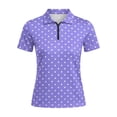 thumbnail image 1 of Women's Elegant Polo Collar Polo Shirt Lightweight Breathable Soft Polo Shirt Wonderful, 1 of 2