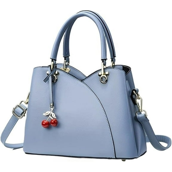 Women's Elegant Pu Leather Handbag Shoulder Bag Fashion Adjustable Tote Messenger Bag Medium Capacity Work Daily