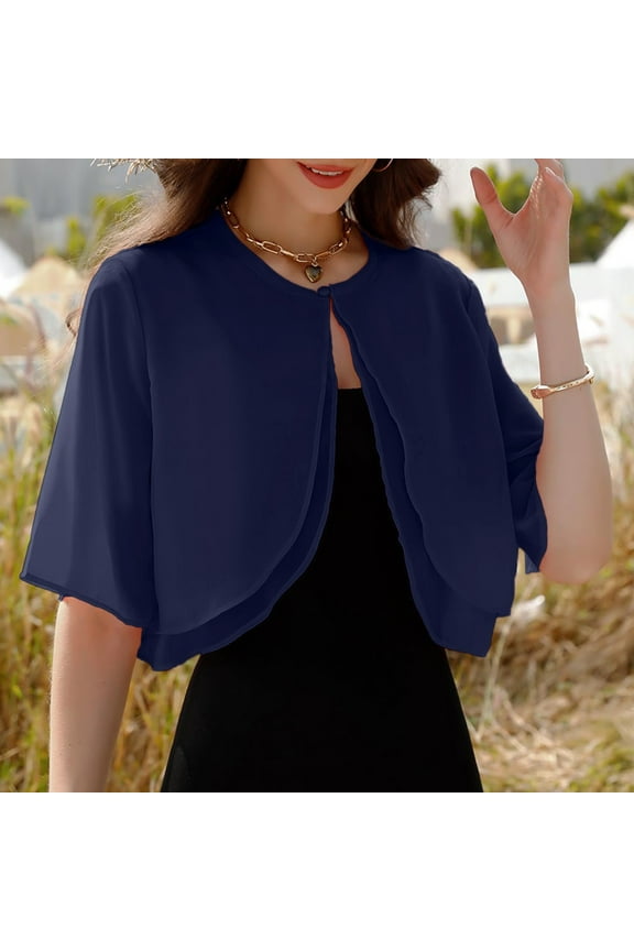 Women's Elegant Shawl Cardigan Silk Quilted Vest Thin Sleeve Jacket Wedding Cover Dress Beach Casual Lightweight Layer