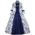 thumbnail image 1 of Women's Elegant Victorian-Inspired Rococo Gown - Historical Style Evening Dress, 1 of 10