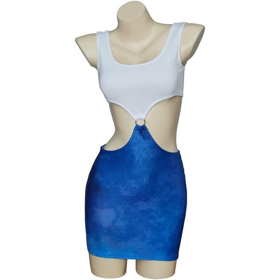 Women's Elegant Vivian Ward Inspired Sexy Crop Top and Mini Skirt Outfit Two Piece Set