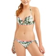 thumbnail image 1 of Women's Elevated Smokey Tie Dye Bikini Top, 1 of 5