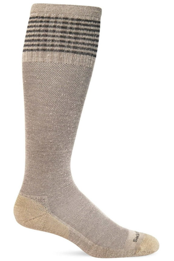 Women's Elevation Firm Graduated Compression Socks Medium/Large Putty