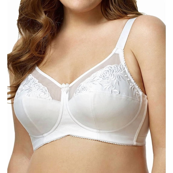Elila Back to Basics Softcup Bra – Full Coverage Wire-Free Support, Style 1301