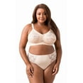 thumbnail image 1 of Elila Women's Plus Size Make It Lace Softcup, Full Coverage Wire-Free, Style 1303 Beige, 1 of 4