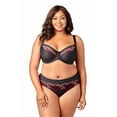 thumbnail image 1 of Elila Women's Plus Size Star Curves Balcony Underwire Bra, Medium Coverage, Style 2918 Black, 1 of 3