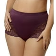 thumbnail image 1 of Women's Elila 3311 Cheeky Stretch Lace Panties (Plum L), 1 of 3