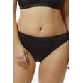 thumbnail image 1 of Women's Elila 3405 Jacquard Panty (Black 10X), 1 of 8