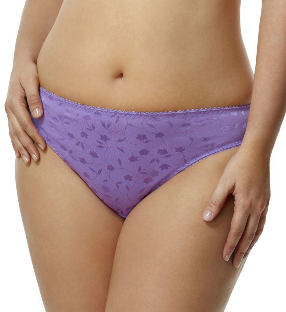 Elila Jacquard Panty in Lilac