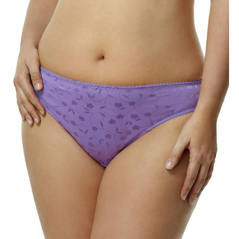 Women's Elila 3405 Jacquard Panty (Lilac 6X) 