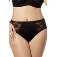 thumbnail image 1 of Women's Elila 3503 Lace and Microfiber Panty (Black 5X), 1 of 11