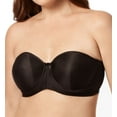 thumbnail image 1 of Women's Elila 4820 Strapless Molded Spacer Foam Underwire Bra (Black 42H), 1 of 4