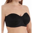 thumbnail image 1 of Women's Elila 4820 Strapless Molded Spacer Foam Underwire Bra (Black 46E), 1 of 3
