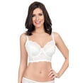 thumbnail image 1 of Women's Elissa Unlined Underwire Bralette - White - 36F, 1 of 1