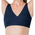 thumbnail image 1 of Women's Elita 8838 Silk Magic Microfiber Crossover Cami Bra (Rich Royal 32), 1 of 1
