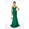 thumbnail image 1 of Women's Elizabeth K Long Bodycon Dress Mermaid Evening Elegant Gown Gl1815 Green Size 3XL, 1 of 5
