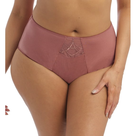 Women's Elomi Best EL4036 Cate Full Brief Panty (Rosewood XL)