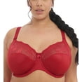 thumbnail image 1 of Women's Elomi Best EL4111 Morgan Underwire Banded Bra (Haute Red 44G), 1 of 4