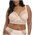 thumbnail image 1 of Women's Elomi Best EL4381 Charley Underwire Plunge Longline Bra (Ballet Pink 40GG), 1 of 2
