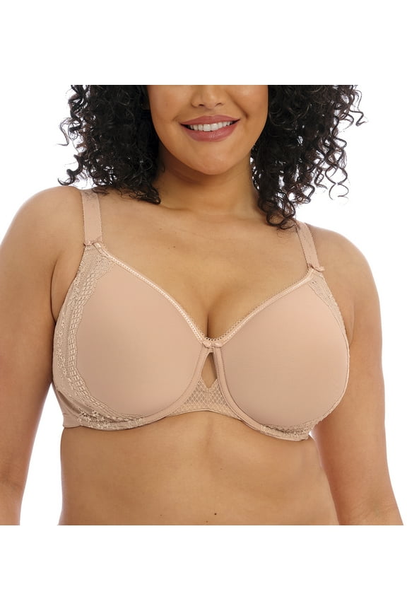 Women's Elomi Best EL4383 Charley Underwire Spacer T-Shirt Bra (Fawn 36G)