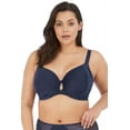thumbnail image 1 of Women's Elomi Best EL4383 Charley Underwire Spacer T-Shirt Bra (Navy 44F), 1 of 22