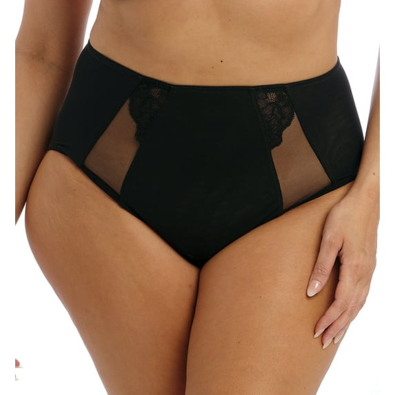 Women's Elomi Best EL8085 Brianna Full Brief Panty (Black 3X)