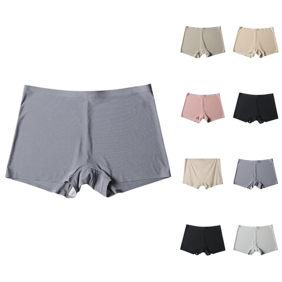 Women's Elongated Crotch Plus Size Belly Cinching High Waisted Breathable Briefs Underwear Women Cotton