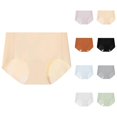 thumbnail image 1 of Women's Elongated Crotch Plus Size Belly Cinching High Waisted Breathable Briefs Womens Briefs, 1 of 4
